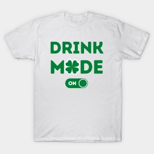 Drink mode on T-Shirt